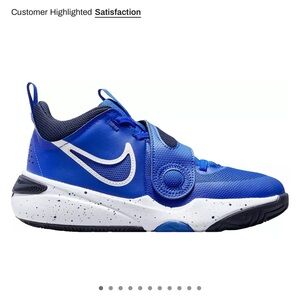 Nike Kids Blue and White Sneakers